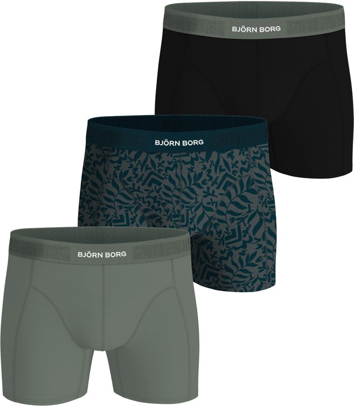 Björn Borg - Organic Cotton Stretch - Boxershorts - 3-pack