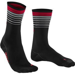 FALKE BC Impulse Reflect unisex biking sokken , zwart (black) -  Maat: 46-48