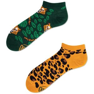 Many Mornings unisex enkelsokken, El Leopardo Low