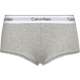 Calvin Klein dames Modern Cotton hipster slip, boyshort, grijs -  Maat: XL