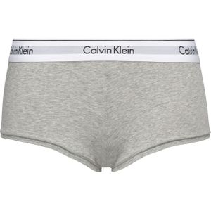 Calvin Klein dames Modern Cotton hipster slip, boyshort, grijs -  Maat: M