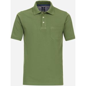 Redmond regular fit heren polo, pique, groen -  Maat: 3XL