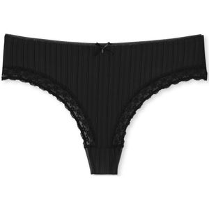 SCHIESSER Sabrina (1-pack), dames hip-string zwart