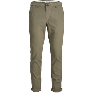 JACK & JONES Marco Fury slim fit, heren chino, groen