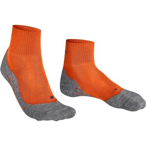 FALKE TK5 Wander Cool Short heren trekking sokken kort, oranje (dutch orange) -  Maat: 42-43