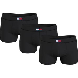 Tommy Hilfiger trunk (3-pack), heren boxers normale lengte, zwart -  Maat: XL