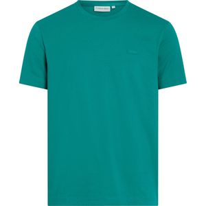 Calvin Klein Smooth Cotton T-shirt, heren T-shirt korte mouw O-hals, groen -  Maat: XXL