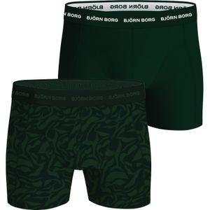 Bjorn Borg Cotton Stretch boxers, heren boxers normale lengte (2-pack), multicolor