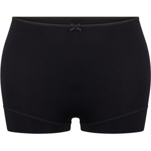 RJ Bodywear - Pure Color - Dames Short - Zwart - Extra Hoog