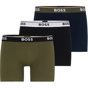 HUGO BOSS Power boxer briefs (3-pack), heren boxers normale lengte, multicolor -  Maat: XL