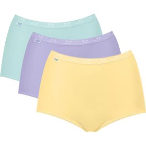 Sloggi Women Basic+ Maxi (3-pack), dames slip, verschillende kleuren