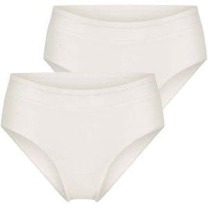 RJ Bodywear RJ dames Allure dames midi slip (2-pack), champagne