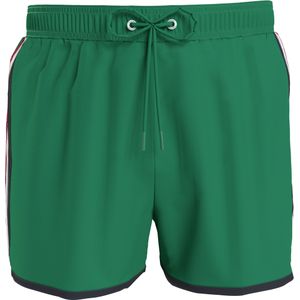 Tommy Hilfiger - Runner Kostuum - Groen - Badmode - Heren - Polyester