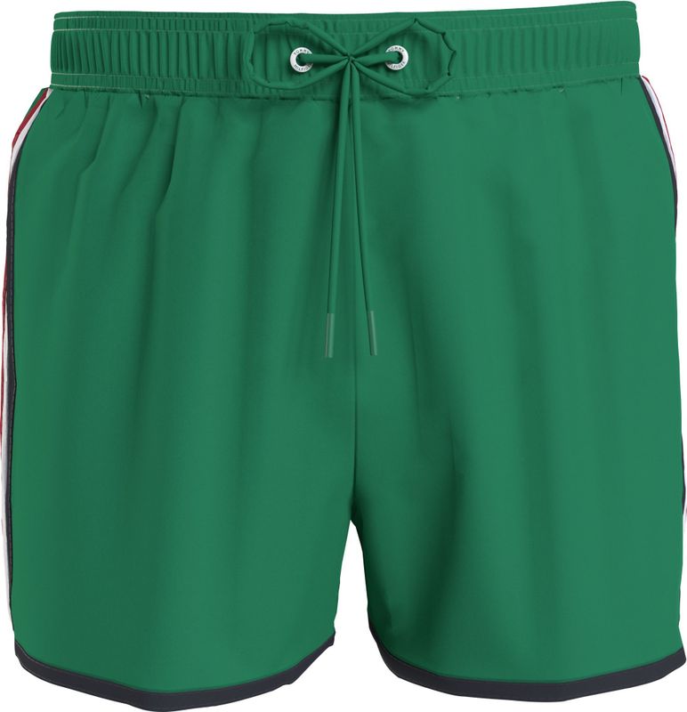 Tommy Hilfiger - Runner Kostuum - Groen - Badmode - Heren - Polyester