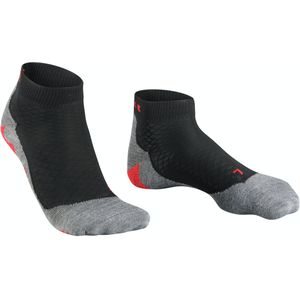 FALKE RU5 Race Short dames running sokken, zwart (black-mix) -  Maat: 39-40