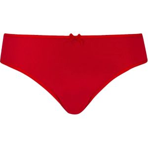 RJ Bodywear Pure Color dames string (1-pack), rood -  Maat: M