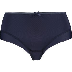 RJ Bodywear Pure Color dames midi brief, donkerblauw
