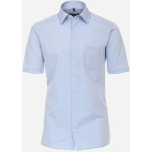 CASA MODA modern fit overhemd, korte mouw, popeline, blauw 54