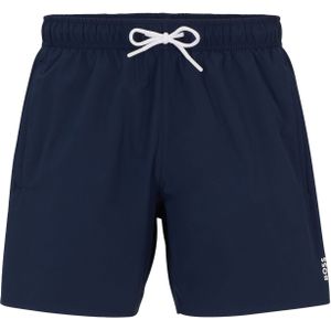 HUGO BOSS Iconic swim shorts, heren zwembroek, navy blauw -  Maat: S