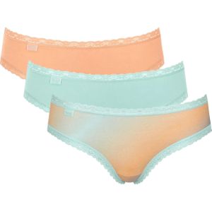 Sloggi Women 24/7 Weekend Hipster (3-pack), dames slip, mintgroen