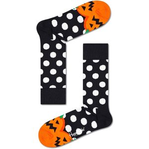 Happy Socks Halloween Pumpkin Sock, unisex enkelsokken