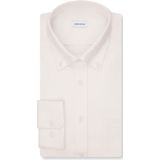 Seidensticker regular fit overhemd, popeline, beige