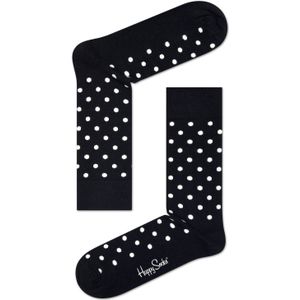 Happy Socks - Dots - Sokken - Zwart/Wit