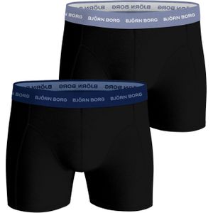 Bjorn Borg Cotton Stretch boxers, heren boxers normale lengte (2-pack), multicolor