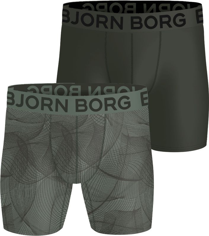 Bjorn Borg - Sports Lightweight - Boxershorts - Grijs - 2-pack