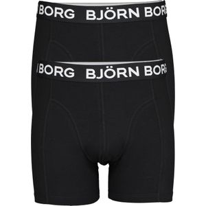 Bjorn Borg boxershorts Core (2-pack), heren boxers normale lengte, zwart -  Maat: M