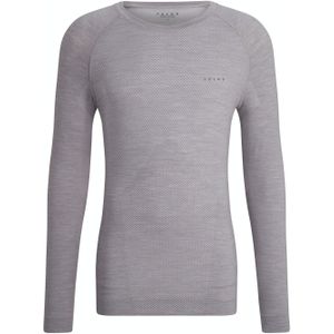 FALKE heren lange mouw shirt Wool-Tech Light, thermoshirt, grijs (grey-heather) -  Maat: M