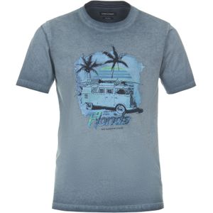 CASA MODA comfort fit heren T-shirt, blauw