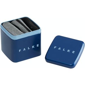 FALKE Happy Box heren enkelsokken (3-pack), multicolor (sortiment) -  Maat: 43-46