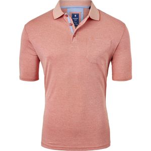 Redmond regular fit poloshirt - oranje melange