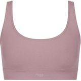 Sloggi - EVER Ease Top - Bralette - Mauve - Geribde Stof