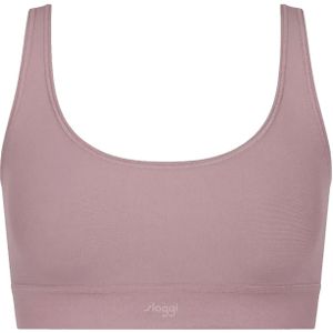 Sloggi - EVER Ease Top - Bralette - Mauve - Geribde Stof