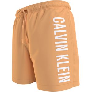 Calvin Klein Medium Drawstring swimshort, heren zwembroek, licht oranje