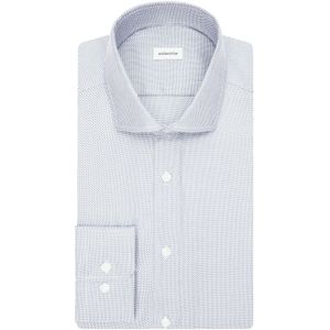 Seidensticker regular fit overhemd, mouwlengte 7, structuur, groen