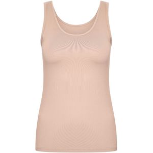 RJ Bodywear RJ dames Pure Color dames hemd (1-pack), lichtbruin