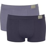 SLOGGI - Boxershorts - Lichtviolet en Aubergine - Katoen - Set van 2