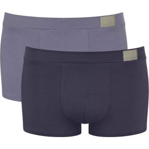 SLOGGI - Boxershorts - Lichtviolet en Aubergine - Katoen - Set van 2