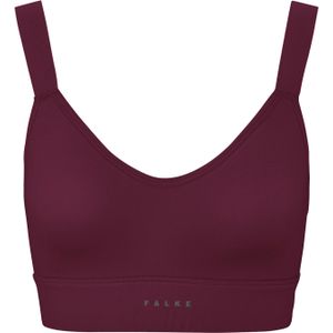 FALKE dames training sportbeha, donkerrood (barolo)