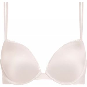 Calvin Klein dames Liquid Touch plunge push-up bra, push-up BH, roze -  Maat: 85B