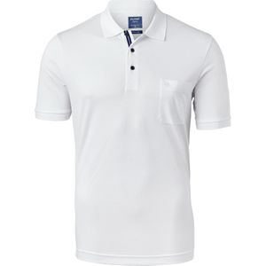 OLYMP modern fit poloshirt, active dry, wit