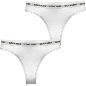 Bjorn Borg dames Core thong, string (2-pack), multicolor -  Maat: S