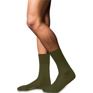 FALKE No. 6 Finest Merino & Silk herensokken, artichok groen (artichoke) -  Maat: 41-42