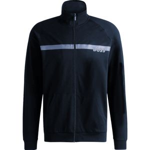 BOSS Authentic Jacket, heren lounge vest, donkerblauw