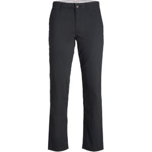 JACK & JONES Marco Fred regular fit, heren 5-pocket, zwart -  Maat: 42/36