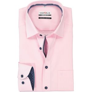 MARVELIS comfort fit overhemd, roze (contrast) 46
