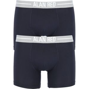 ALAN RED boxershorts (2-pack), navy blauw -  Maat: L